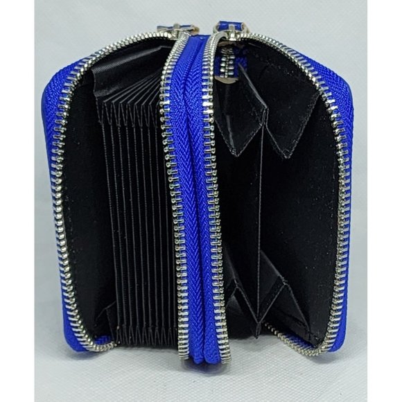 Womens Credit Card Wallet, Large Capacity Multi Card Case Wallet With ID Window - Picture 3 of 16